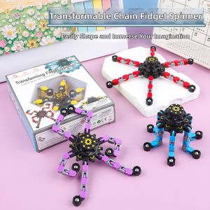 JIFANPAUL | Deformable Glowing Fidget Spinner Toy