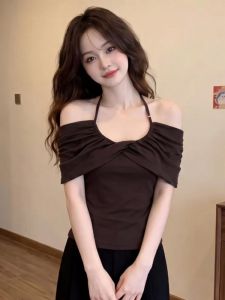 CHOEFULYN | Áo Dây Đeo Một Vai Giúp Giam Cân