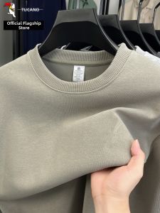 TUCANO | Mens Cotton Long Sleeve Warm Comfortable Round Neck Hoodie