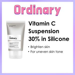 The Ordinary Vitamin C Suspension 30% in Silicone Whiten skin brighten skin reduce wrinkles 30ml