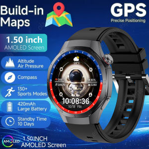 2025 New Smart Watch IP68 Waterproof AMOLED Screen Heart Rate Monitoring Health Fitness Tracking Call Smartwatch For Men Women