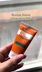 [EXP.2026.02] Avene Cleanance Mattifying Sunscreen SPF50+ 50ml Clear | Tinted by SkinCaring18 EU