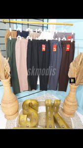 CELANA POLOS IMPORT STANDAR DAN JUMBO WANITA TERBARU || skmodis