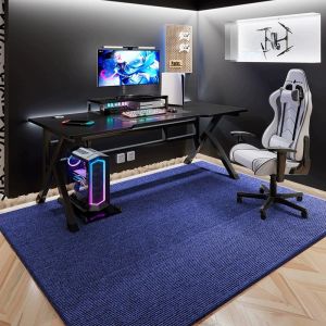 พื้นที่เล่นเกมส์ ป้องกันพื้นไม้ ด้านล่างแบบพิเศษสำหรับบ้านและออฟฟิศ ป้องกันเสียง ผ้าพื้นสไตล์ยุโรปและอเมริกัน