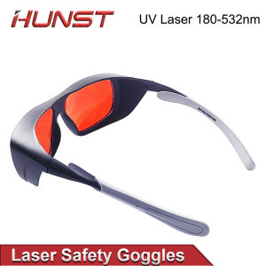 HUNST 355 & 532nm Laser Goggles Medium Size Protective Glasses Shield Protection for UV & Green Laser Safety Goggles.