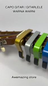 Capo Gitar Kapo Guitar Bass Akustik Elektrik Ukulele Klasik