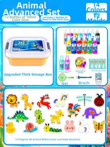 Educational Non-toxic DIY Material Toy for Children 3-6 Years and Up