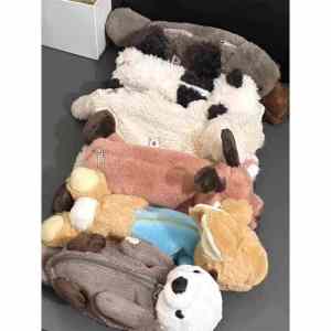 Plush Duckbill Pouch Collection Soft Furry Pencil Case Large Capacity Cute Creative Animal Desk Organizer Bag Versatile Ins Style Stationery Box