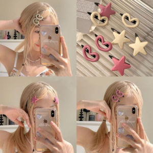🔥Sweet Heart-shaped Hair Clip Girlish Sense Bangs Clip Cute Creative Hair Accessory LovelylifeFu👍
