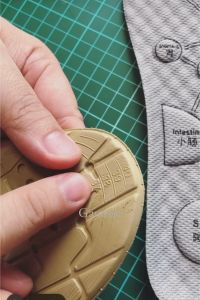 2pcs Insole Sepatu Bisa Potong Bantalan Penganjal Kaki Shoe Sneaker Pad A-119