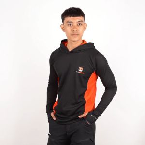 Zarventure Lotse Kaos Baselayer Lengan Panjang Olahraga Outdoor Running Sports Dry Fit Manset