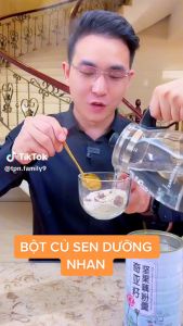 1 HỘP 500gr Bột củ sen dưỡng nhan