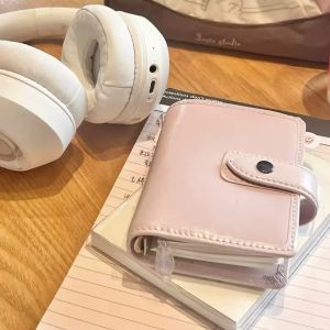 Cute Korean Style Notebook PU Leather Loose Leaf Binder Journal Blank Pages Diary Ring Planner Organizer School Stationery