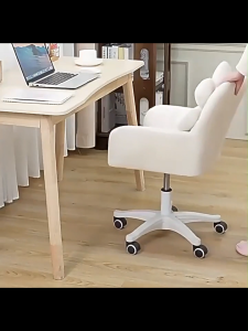 KUMALL เก้าอี้ เก้าอี้สำนักงาน เก้าอี้ทำงาน มีล้อเลื่อน ปรับหมุนได้ มีขาตั้งเป็นเหล็ก คุณภาพดี Office Chairโซฟาปรับนอนได้