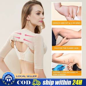 Correction Posture Prevent Hunchback Women Bodybuilding Underwear Long Sleeve Arm Cover Shaping Butterfly Sleeve Back Support