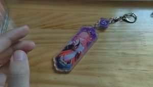 Genshin Impact Pendant Acrylic Double Pendant Key Ring