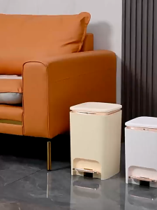 Tempat Sampah Kapasitas Besar Plus Penutup Tempat Sampah Anti Bocor Tempat Sampah Tekan Pedal AA341