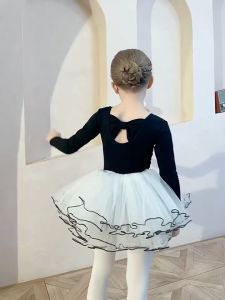 Váy Múa Ba Lê Dài Tay Cộc Tay KIDSBALET Váy Múa Cho Bé Váy Múa Trẻ Em