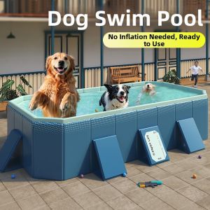 ZHUOLESHI | Inflatable-Free Dog Swimming Pool for Medium and Large Dogs