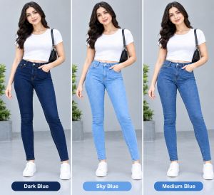 Womens Skinny Jeans Pants High Quality Denim Comfortable Fit Stretchable Fabric