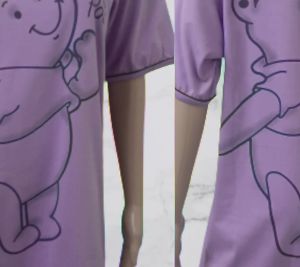 MBS Plus Size L & XL Women Sleepwear Minnie Mouse Cotton Color Nightdress