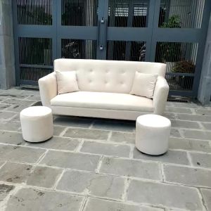 Combo sofa văng thuyền 1m70 da simili decor phòng tiếp đón khách - làm màu theo yêu cầu - bh 12 tháng
