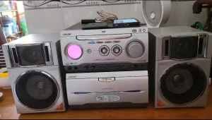 CỤC DÀN SONY Z80D 2 THỚT HÁT AUX - HAI HỘC CATSETTE  ĐĨA KO HÁT