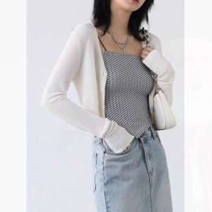 HUOLISI | Summer Sun Protection Lightweight Short Knit Cardigan