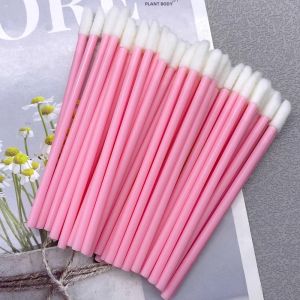 Bàn Chải Môi Dùng Một Lần Bán Buôn 100/1000 Chiếc Lông Tổng Hợp Nylon Dụng Cụ Thoa Son Bóng Dụng Cụ Trang Điểm Cho Nữ