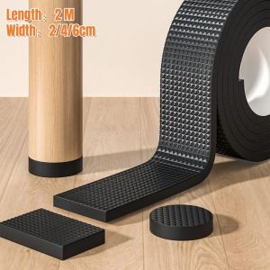 Anti-slip Furniture Pads Mute Mats DIY Bumper Damper Thick Non-Slip Pad Foot Cover Self Adhesive Table Chair Foot Protection Pad