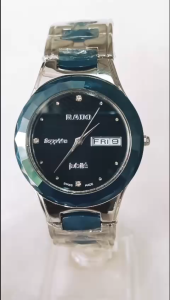 Đồng hồ RA DO Đá xanh Chính hãng . Kính đá saphia . Máy quạt nhật . Hàng mới 100% Đang giảm giá 38mm