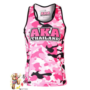 Thailand Phuket Aka Thai Boxing House Quick Drying Fabric Mesh Breathable Sports Men and Women Fight Sanda Fighting Vest