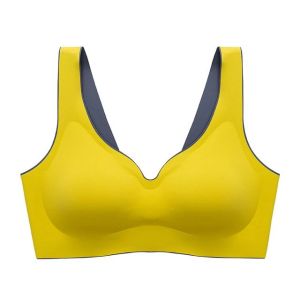 Anti Rash  Latex Bra With Cool Material Seamless Wireless Full Coverage Cotton