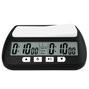 Winnereco Professional Chess Timer - Stopwatch with Count Up and Down Features Ideal for Competitive Play Durable and Stylish Design