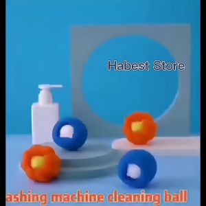 Bag Sponge Laundry Ball Decontamination Washing Machine Washing Removing Hair Removal Cleaning