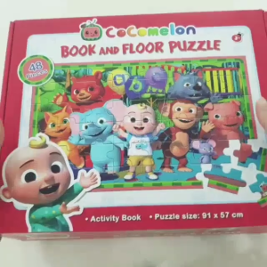 CoComelon Activity Book & Floor Puzzle Large Gift Set For Kids to Learn Boxset