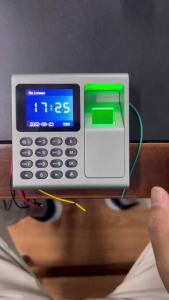 Protable Mini Attendance Biometric Fingerprint Time Attendance Clock Recorder Access Control System Employee Recognition Device