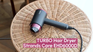 TURBO Hair Dryer Strands Care EHD6000 / EHD-6000 Low Watt