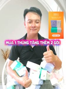 MUA 1 THÙNG TẶNG THÊM 2 GÓI Giấy ăn cao cấp 3 màu  thương hiệu Topgia  giấy mềm mịn và dai