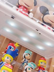 Acrylic Display Case for Mini Figures | With LED Light | Magnetic Connection | Stackable Sold per piece