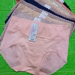 5 Quần lót cotton Lưng Cao ren nano cao cấp 50kg Đến 60kg Không Lộ Viền MarketOnline68 8218