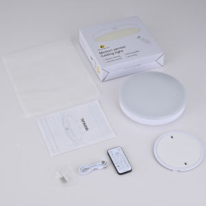 10000mAh LED Ceiling Lights Rechargeable Radar Motion Sensor Dimmable Wall Lights Night Light for Closet Shower Aisle Hallway