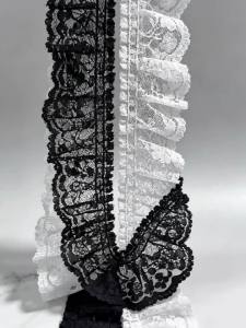 (2 Yards/roll) 6cm Pleated Pleated Lace Diy Lace Hand Sewn Fabric Clothing Design