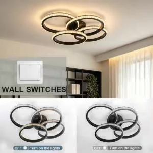 Energy Efficient LED Ceiling Light for Indoor Home Lighting Decorative Aisle Lamp for Living Room Bedroom Balcony Study Crystal