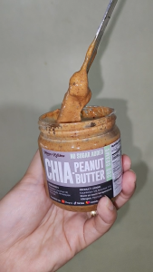 300g Chia SUGAR-FREE Peanut Butter No Sugar-Added Diabetic-Friendly FDA-Approved PURONG MANI Keto Friendly Low Carb WALANG HARINA with PINK HIMALAYAN SALT