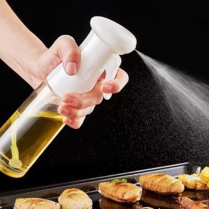 200ml 300ml 500ml Oil Spray Bottle Kitchen Cooking Olive Oil Dispenser Camping BBQ Baking Vinegar Soy Sauce Sprayer Containers