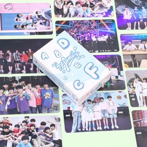Bộ Thẻ TF Family Four Little Card 3 Inch Laser Boxed Lomo Card Trưng Bày Ngay Lập Tức Quà Tặng Sáng Tạo Cho Lễ Hội