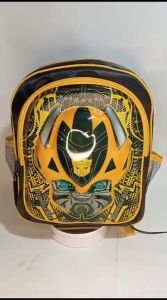 (FREE PENSIL)RIZSTORE KIDS -Tas Ransel Sekolah Anak-Tas LED 3D Karakter Robot Waterproof / anti air