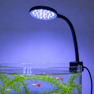 USB Aquarium LED Lamp Fish Tank Light Decor Aquatic Plant Multiple Modes Dimmable Lightness Full Spectrum Mini Clip Light 5V