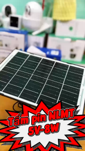 Tấm pin năng lượng mặt trời 5V-8W cổng sạt Type C - nguồn sạt trực tiếp